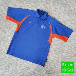 Nike Dri-Fit Men's University of Florida UF Gators short sleeve polo size S